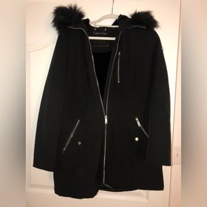 Black Calvin Klein Puffer Size M-gently worn